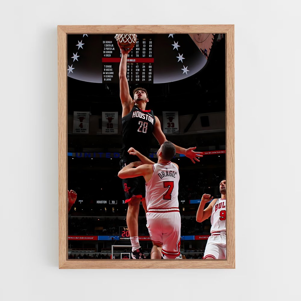 Poster Alperen sengun – affiche Basketball (vue 4)